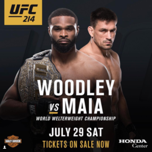 Woodley vs Maia UFC 214